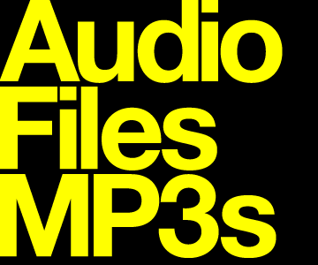 Audio Files MP3s